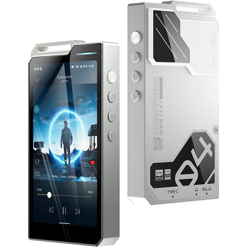 Avant Baladeur Audiophile HiBy R4 Lecteur MP3 Android