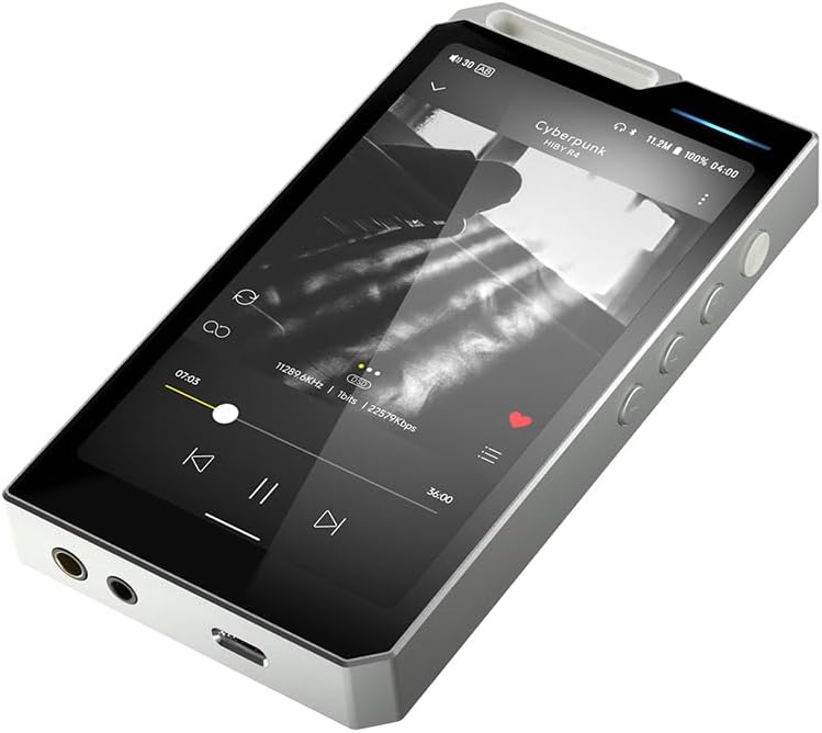 Baladeur Audiophile HiBy R4 - Fonctions DAC USB et Récepteur Bluetooth