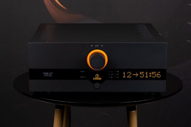 Canor Gaia C2 un DAC novateur avec lecteur CD et tubes