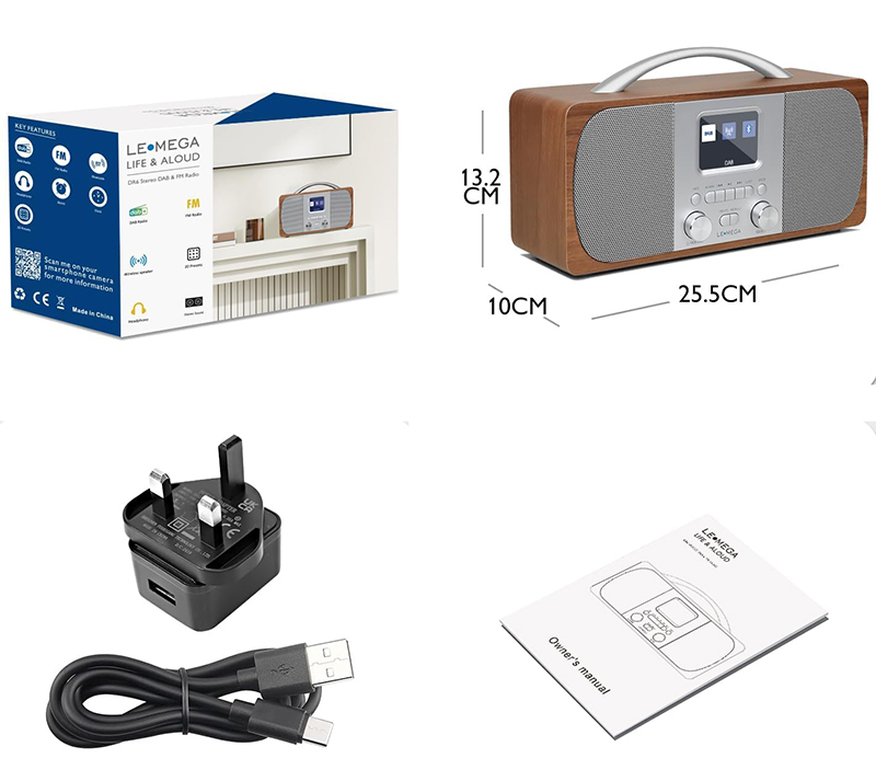 Details Test Complet du LEMEGA DR6 La Radio Numérique Portable DAB+ Stéréo au Rapport Qualité-Prix Redoutable