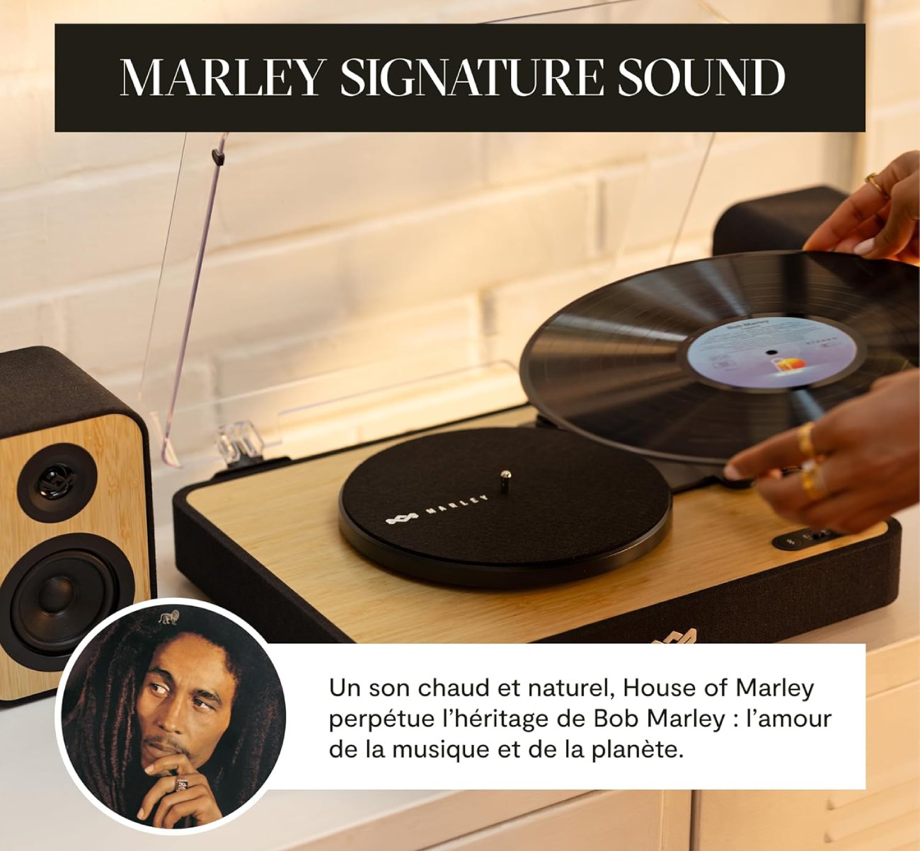 Platine Vinyle Bluetooth House of Marley Revolution - Qualité Sonore Entre Authenticité Vinyle et Limites du Système