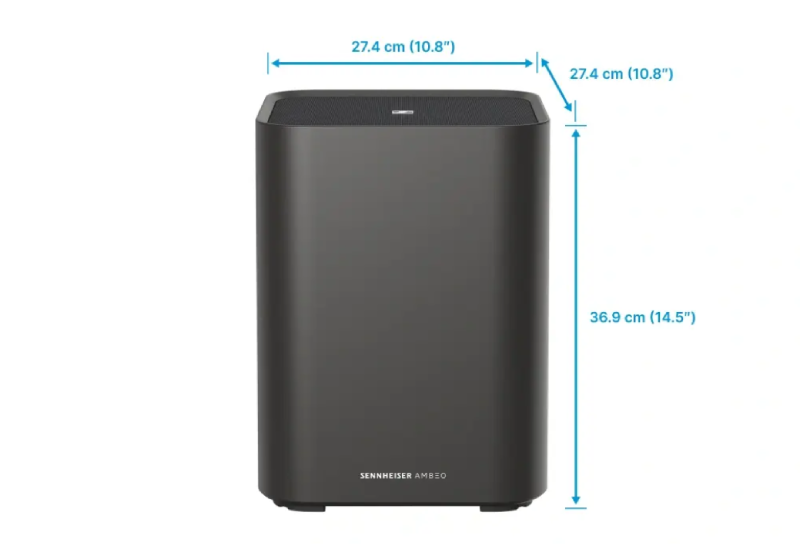 Avis sur le Caisson de Basses Sennheiser AMBEO Sub