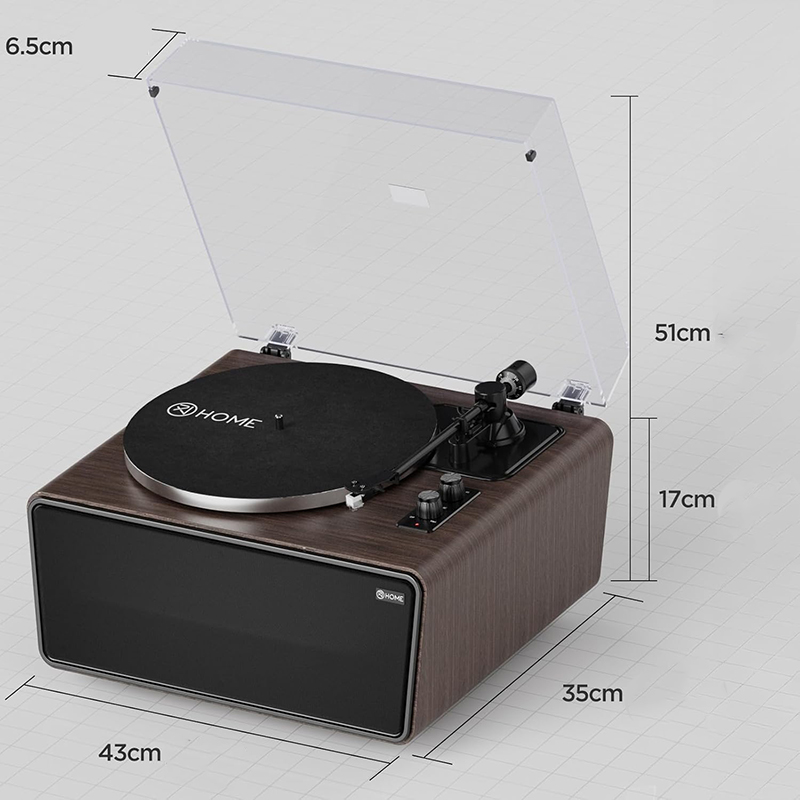 Dimensions Platine Vinyle XJ-HOME Premium Notre Avis Complet