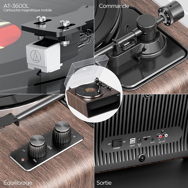 Platine Vinyle -XJ-HOME Premium Notre Avis Complet