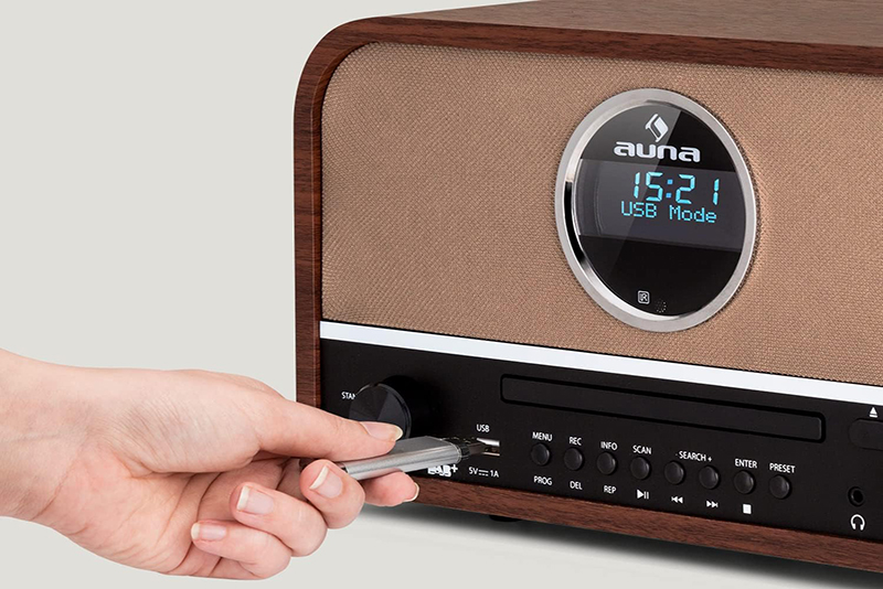 Test de l'Auna Radio DAB et Lecteur CD Portable Analyse technique complète
