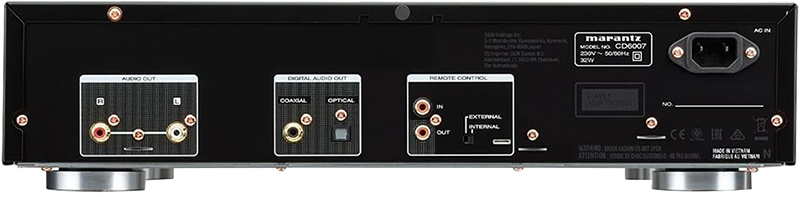 Test du Marantz CD6007 Analyse technique - complète