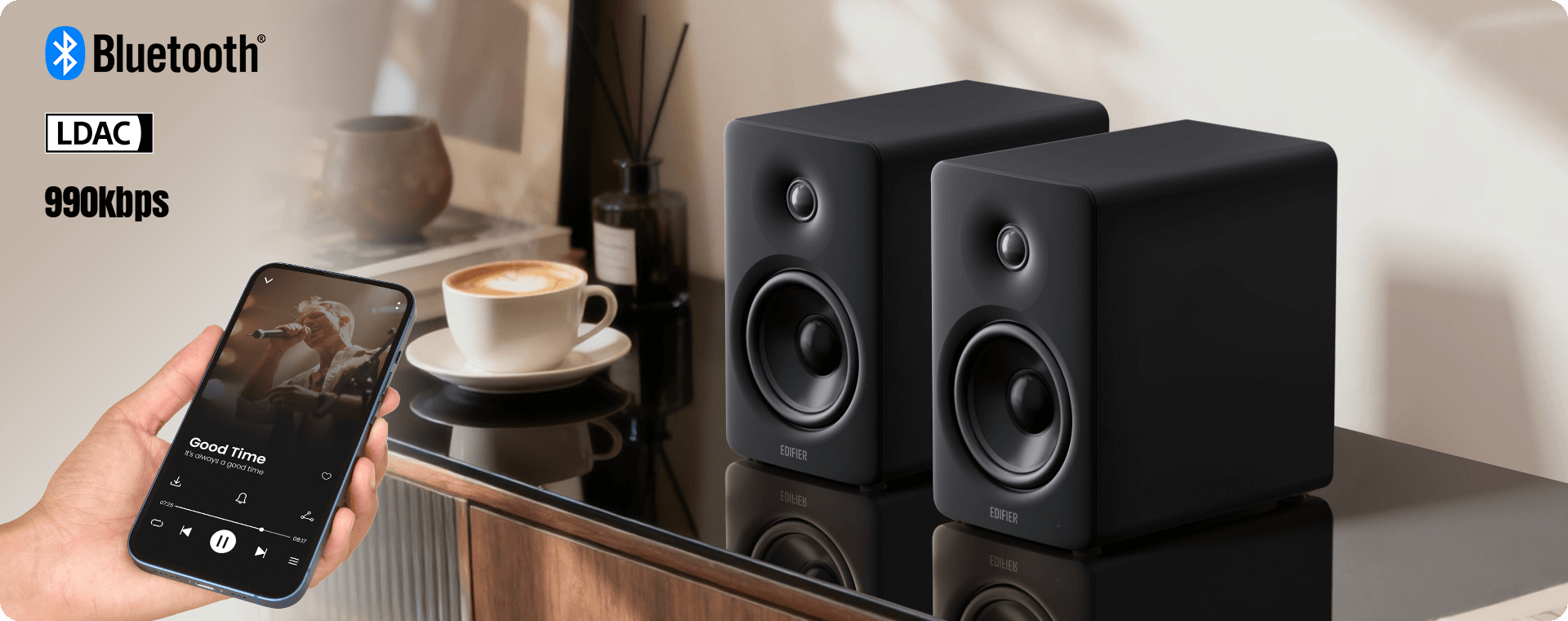 Edifier M90 avec Bluetooth 6.0