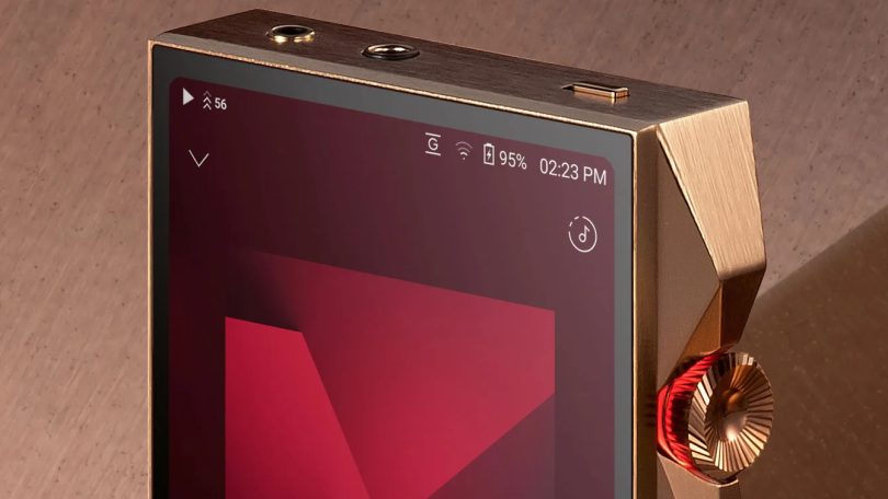 Astell&Kern A&ultima SP4000 Copper Edition baladeur audio haut de gamme en finition cuivre avec écran tactile