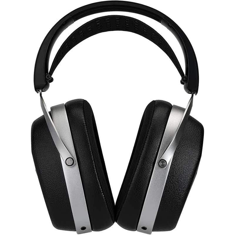Vue avant du casque HIFIMAN AUDIVINA LE montrant les oreillettes et arceau.