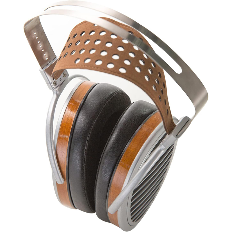 Casque HIFIMAN HE1000 V2 de côté sur fond clair