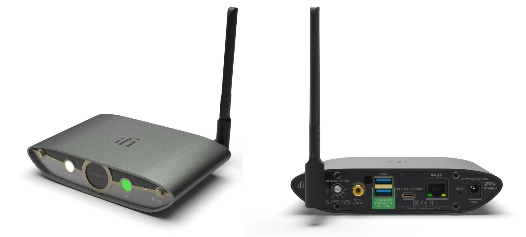 iFi ZEN Stream 3 transport numérique avec sorties USB et S/PDIF