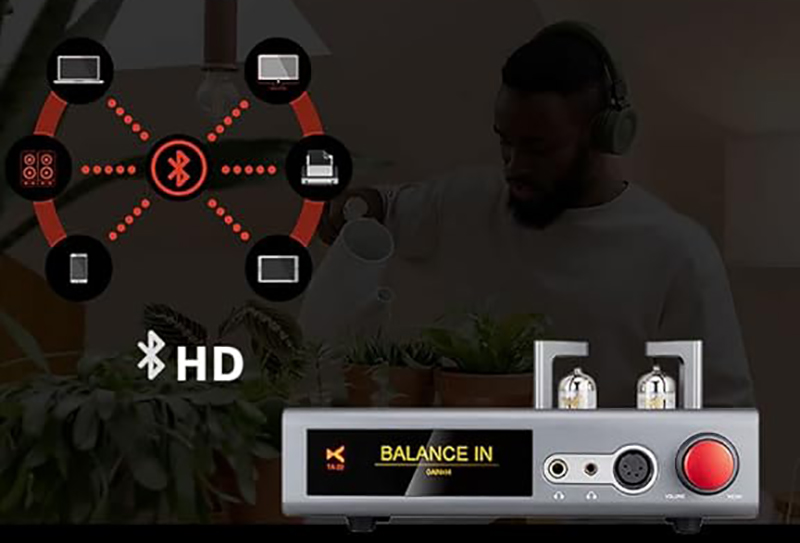 XDUOO TA-22 utilisé avec différents casques pour test de performance audio.