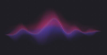 Forme d'onde audio numérique illustrant la compression et le débit des codecs OAC, Opus et MP3