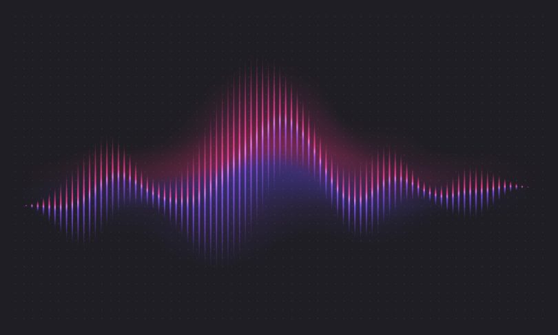 Forme d'onde audio numérique illustrant la compression et le débit des codecs OAC, Opus et MP3