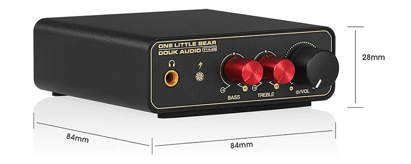 Dimensions du Nobsound T14-EQ en centimètres affichées
