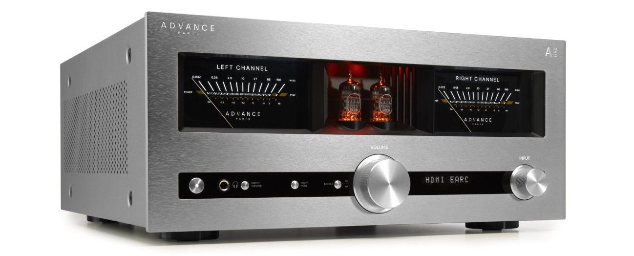 Advance Paris NOVA A-i190 ampli intégré hybride tubes vumètres DAC ESS9017