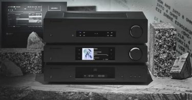 Système Cambridge Audio CX Black Edition avec amplificateur CXA81 Mk II, streamer CXN100SE et transport CD CXC en finition aluminium mat noir
