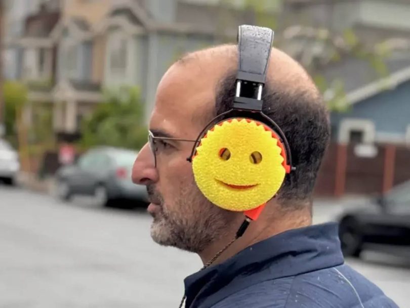 Casque audio DIY fabriqué avec des éponges Scrub Daddy et des drivers dynamiques de 50 mm par l'ingénieur son pudjam667