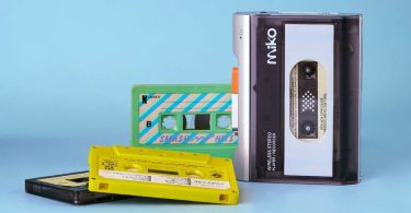 Gadhouse Miko lecteur enregistreur cassette portable Bluetooth avec cassettes