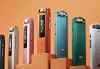 Baladeur audio Hi-Res FiiO Snowsky Echo Nano en aluminium usiné CNC avec molette de contrôle métallique, écran OLED 0,91 pouce et sortie casque 3,5 mm, design rétro années 2000